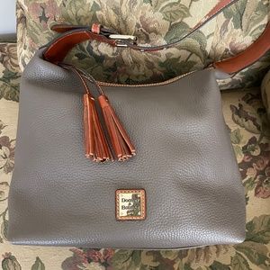 Dooney & Bourke Paige Sac All Leather Purse & Matching Coin Purse